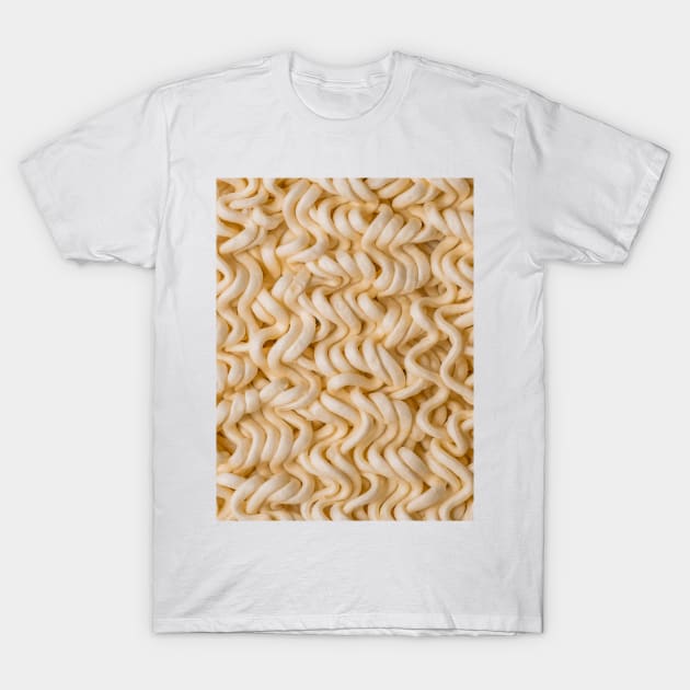 Instant Ramen Noodle Soup Vertical Noodles Photograph T-Shirt by love-fi